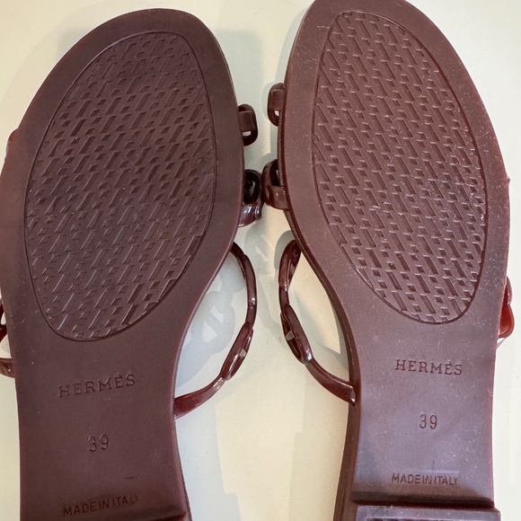 HERMES THALASSA CHAINE'D ANCRE INSIGNIA SLIDES 39 - Picture 6 of 7